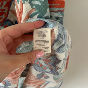 Faherty Paradise Blossom Floral Bay Twist Resort Tropical Beach Maxi Dress thumbnail 8