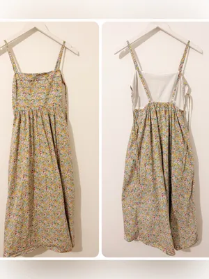For Love & Lemons Raleigh Midi Dress Floral Tie Size XS thumbnail 2