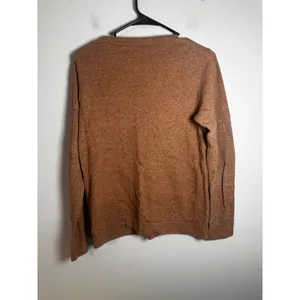 J.Crew Mercantile Teddie Sweater Heather Camel Cotton Wool Blend F5199 Womens S‎ thumbnail 6