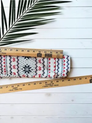 Adore Me Fair Isle Thermal Pajama Set Medium NWT/NWOT Holiday Waffle Knit thumbnail 12