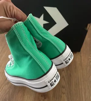 CONVERSE Ctas Lift platform green hi top lace up shoes sneakers women’s 7 new thumbnail 4