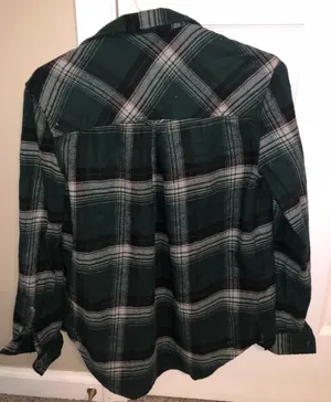 BDG Plaid Long Sleeve Flannel Shirt thumbnail 2