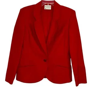 Pendleton Red Virgin Wool Blazer thumbnail 1