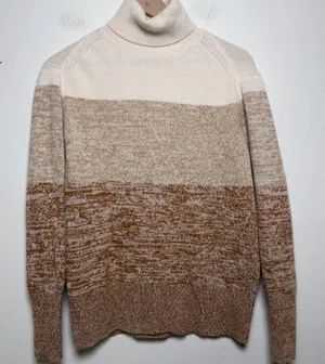 J. Crew Women 100% Cashmere‎ Collection Sweater Small Muslin Camel Turtleneck thumbnail 1