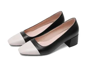 Size 6 black white New work women close ties platform ballet flats 6 Nwot no box to save shipping costs thumbnail 1