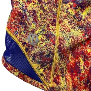 Lululemon Seawheeze‎ 2019 Hotty Hot Shorts Women's Size 6 Multicolor thumbnail 3