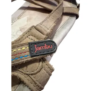 Jambu Terra Fusion Dune‎ Sandals Womens 6M Design Tan Mary Jane Comfort Stripy thumbnail 5