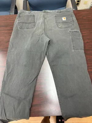 Carhartt Relaxed Fit Pants in Gravel Grey Mens Size 44x32 thumbnail 3