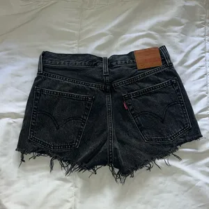 Black  501 denim shorts thumbnail 2