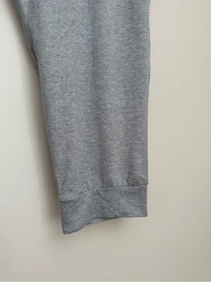 Quince Flowknit Mid-Rise Jogger Women’s XL Heather Gray Lounge Pants thumbnail 5