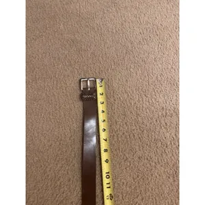 Paul Harris Med Belt With Gold Buckle Brown thumbnail 6