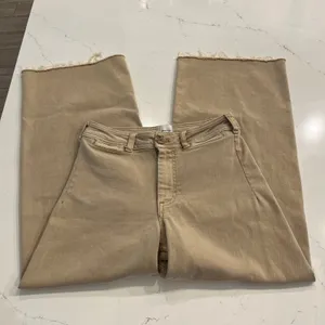 Maeve Coletta High-Rise Crop Wide-Leg Jeans Size‎ 28 thumbnail 5