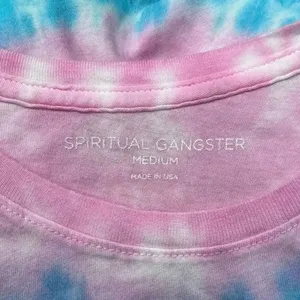 Spiritual Gangster Tie Dye Sleeveless Tank Top Women’s Medium thumbnail 4