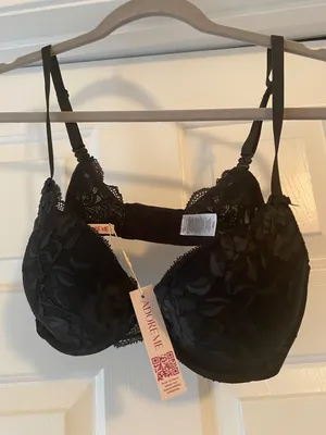 Adore Me Black Push Up Bra 36C thumbnail 2