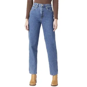 Wrangler Blue Straight Leg Women's Jeans new with tags Wrangler Mom Straight thumbnail 3