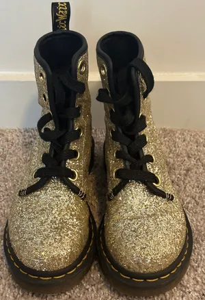1460 Women’s Chunky Glitter Lace Up thumbnail 2