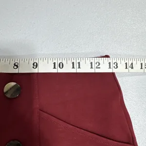 Betabrand Atlantic Pant Wide Leg Dress Pant Yoga Pants S Oxblood Office Business thumbnail 8