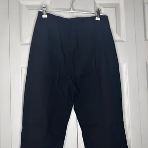 Dress Pants High Waisted Work Pants Women Black Side Zipper thumbnail 2
