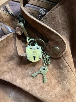 Free people suede tote thumbnail 2