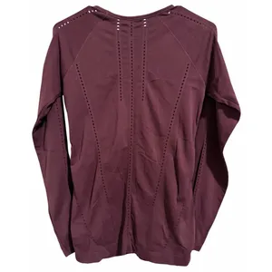 Athleta Foothill Seamless Long Sleeve Fitted Laser Cut Top Women's Size Small thumbnail 2