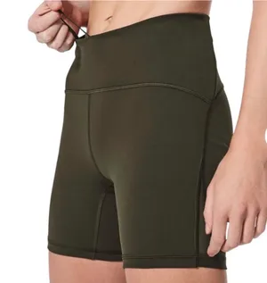 Lululemon Train Times Short 6" Inseam Dark Olive Size 8 thumbnail 4