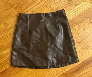 Leather Mini Skirt Abercrombie thumbnail 1