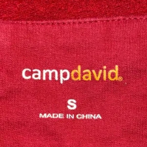 Camp‎ David New York 1664 Red Distressed Sweatshirt Small thumbnail 3