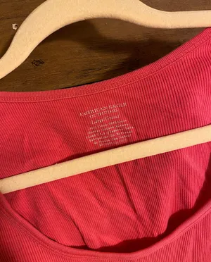 American Eagle Outfitters Hot Pink Tank Top thumbnail 2