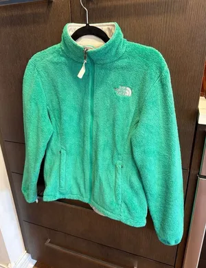 Women's Osito Fleece‎ Jacket by The North Face green small thumbnail 1