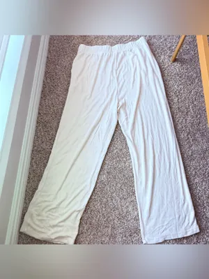 Quince Brushed Lounge Pants Medium Ecovero Knit Soft Cozy Minimalist thumbnail 3