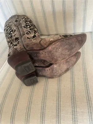 Corral A3569 Women's Embroidered Western Cowboy Boots Sequin Inlay Rhinestones 8 thumbnail 6