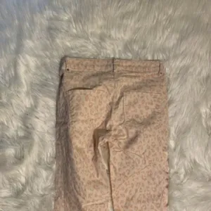 H&M Women's Size 6 Skinny Jeans Light Pink Animal Print Cheetah‎ Print Cotton thumbnail 6