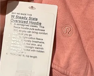 Lululemon NWT Women’s Steady State Tearose thumbnail 10