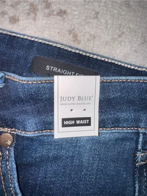 Judy Blue high waist straight leg size 3 waist 26 denim jeans thumbnail 2
