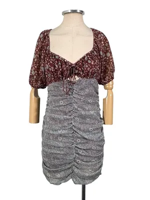 NEW Free People Tessa Mini Dress Size XS thumbnail 4
