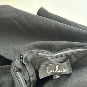 Lulu’s Power of Love Black Strapless Jumpsuit Size: M thumbnail 10