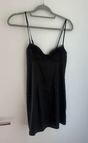 Princess Polly Dress Black thumbnail 1