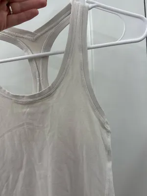 Lululemon racerback tank top white thumbnail 3