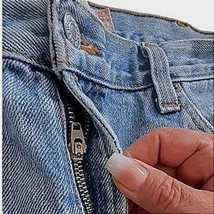 Levi's 505 Vintage Regular Fit Light Wash Denim‎ Jeans Women's W38 L30 thumbnail 5