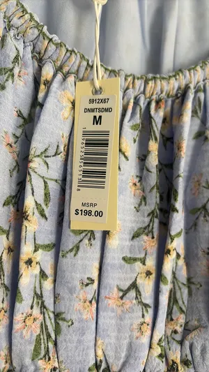 Max Studio Blue Floral Dress thumbnail 4