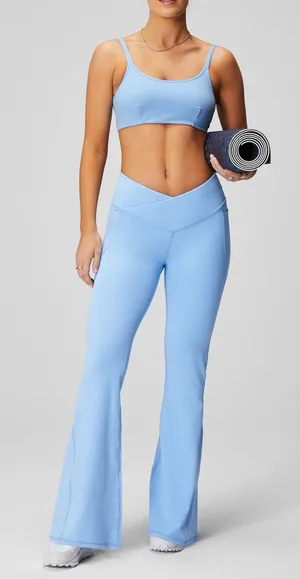 Fabletics Crossover Flare Leggings thumbnail 1