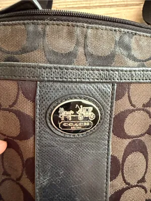 Coach Signature Crossbody Bag - fair condition thumbnail 3