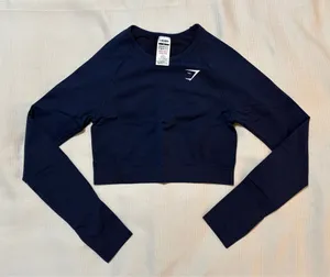 Gymshark Long Sleeve Vital Crop Top thumbnail 4