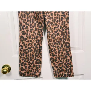 Reformation Marlon High Rise Leopard Print Pants Womens Size 0 Cheetah Statement thumbnail 12