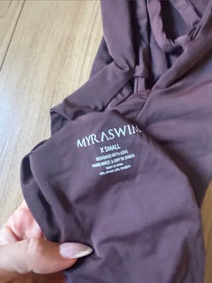 Myra Swim One Piece Brown Size XS thumbnail 4