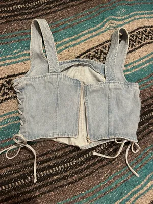 Peppermayo Denim Top thumbnail 4