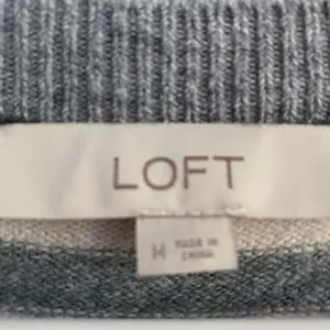 LOFT Striped Knit Sweater thumbnail 3