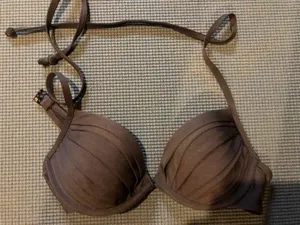 Gray  Padded  Bikini Top thumbnail 1