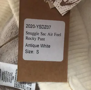 Snuggle Sac Size S Air Feel Rocky Pant in Antique White thumbnail 8