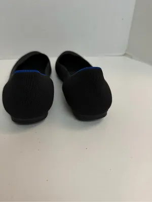 Rothys The Flat Ballet Shoes Round Toe Comfort Travel Washable Black Blue thumbnail 4
